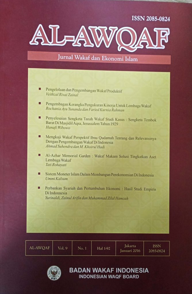 Jurnal Wakaf Dan Ekonomi Islam 105 668x1024